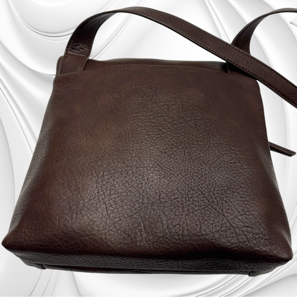 FALLS CREEK Brown WOVEN FRONT POCKET NS CROSSBODY Purse - Picture 5 of 5